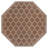 Hague Moroccan Trellis Textured Weave Red/Beige Indoor/Outdoor Rug-841370053