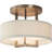 Hampton 3 - Light Shaded Drum Semi Flush Mount-719039034-719039047-719039035