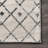 Connie Geometric Moroccan Power Loom Performance Gray Rug-508408102