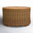 Circular Acacia Solid Wood Outdoor Coffee Table Umbrella Hole , 25.6 " W 25.6 " D-497401210