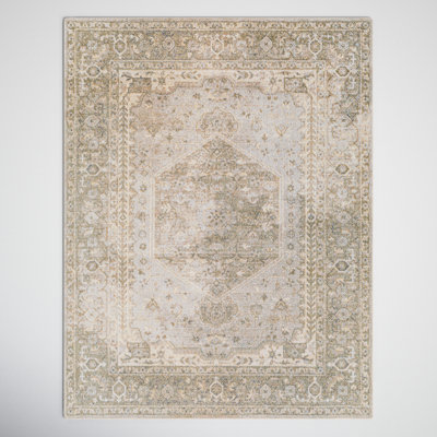 Tapis oriental en polyester tissé à la machine Binyer Kinyon