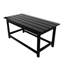 Ensemble de 4 chaises d'extérieur en poly Adirondack avec table d'appoint et table basse-2129110299