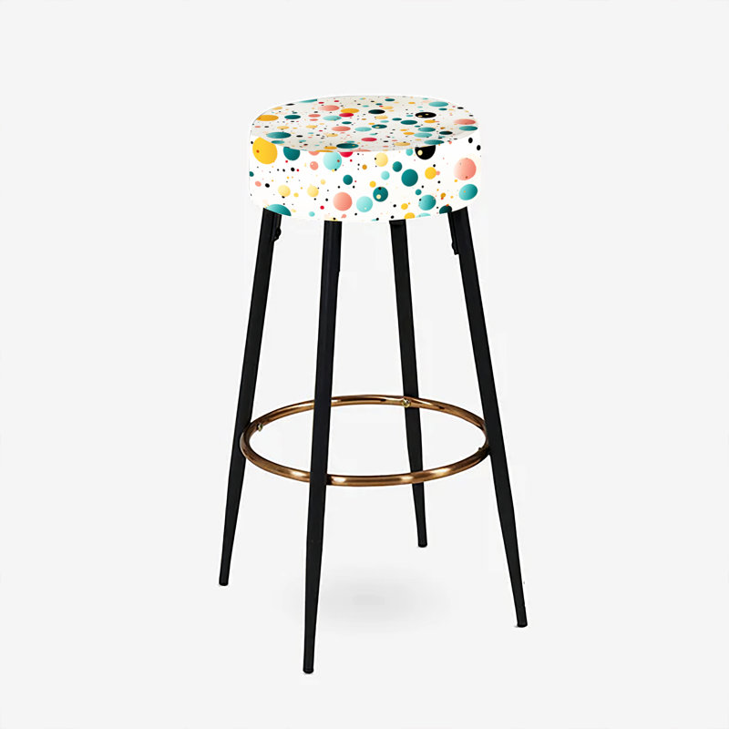 Delight Motif à pois - Ensemble de 2 tabourets à pois