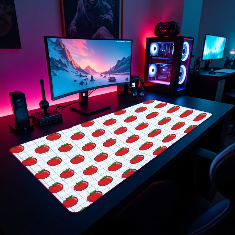 Polyester Desk Pad, 31.5x15.5