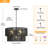 5-Lights Hand-Woven Rattan Pendant Light-1825242231