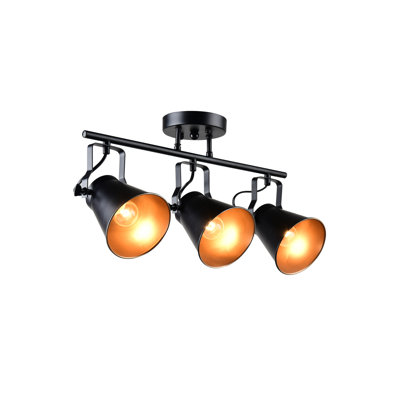Luminaire suspendu conique pour îlot de cuisine