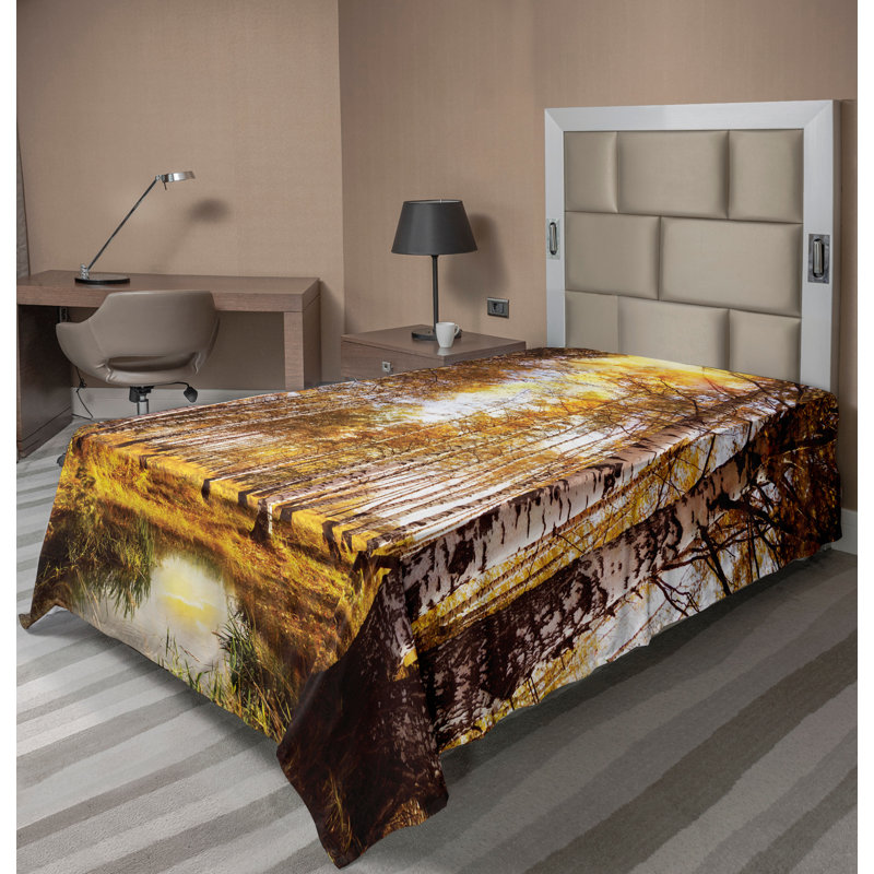 Drap plat Ambesonne, Simple
