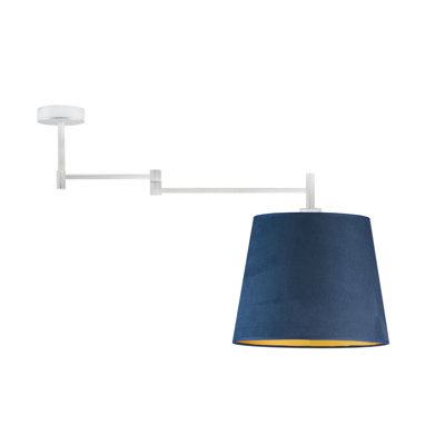 Aneva Fabric Semi Flush Mount