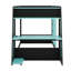 Lit superposé en bois avec bureau-1561884757