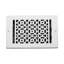 Grille en fonte d'aluminium Achtek 6 po x 10 po-121917941-121917942