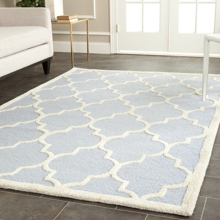 Django Geometric Wool Hand Woven Area Rug