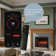 Uptown Infrared Electric Fireplace Insert Heater, Compatible with Alexa & Google Home, Multi-Flame Colours, Remote Control