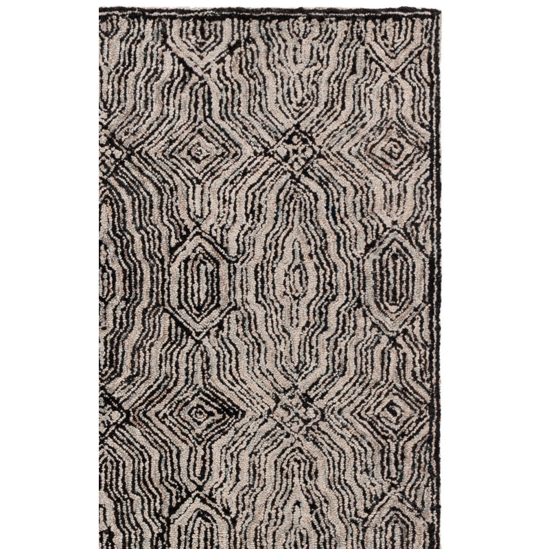 Marquee 512 Hand Tufted 45% Wool; 35% Pet; 20% Cotton Geometric Shapes Rug, Rectangle 8' x 10'