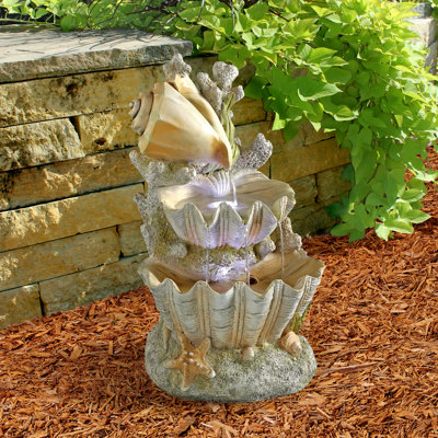 Fontaine avec lumières Ocean's Bounty