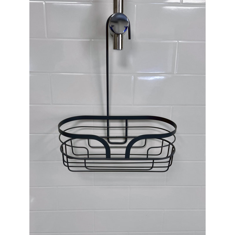 Dante Steel Bathroom Shelves, Grey