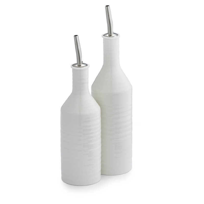 Sophie Conran, White - Oil & Vinegar Drizzler Set