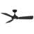 Mykonos 52" 3 - Blade Outdoor/Indoor Smart Ceiling Fan with Remote Control and LED Light Kit Included, Works With Alexa and iOS or Android App-124301847-124301846