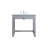 Hudson 36'' Single Bathroom Vanity with Engineered Marble Top-93548958