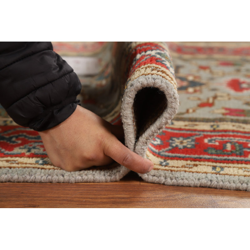 Tapis oriental géométrique en laine 3x5