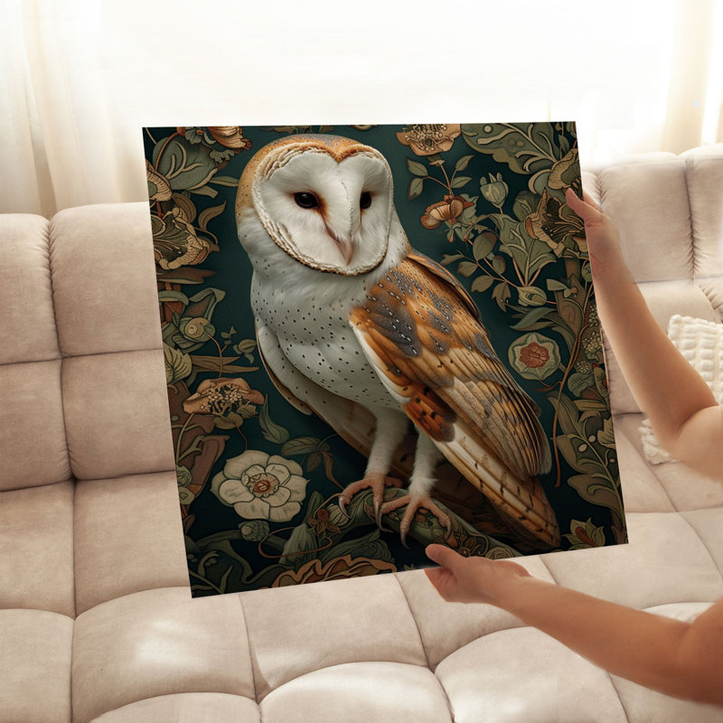 Animaux, animaux, William Morris Owl, H 10 po x l 10 po