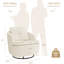 Fauteuil oscillant surdimensionné Arthur-2012739878