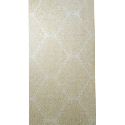Larinda Metallic Diamond Wallpaper Roll