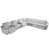 Silver Gray Polyester