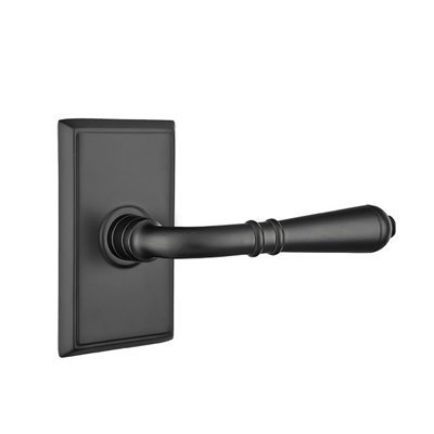 Turino Round Passage (Hall & Closet) Door Lever with Rectangle Rosette