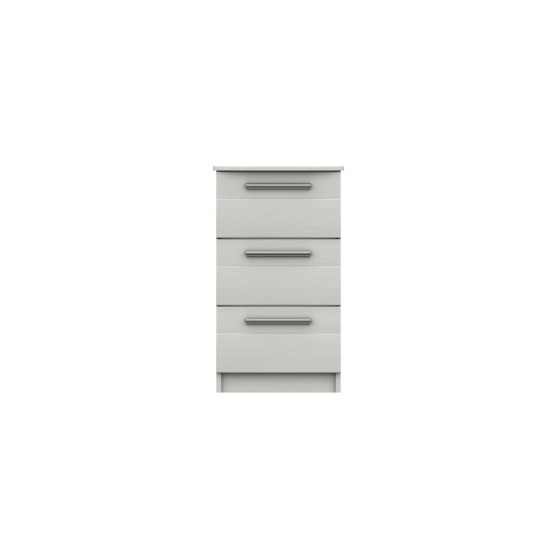 Mcginley 39.8cm W Manufactured Wood Bedside Table, White