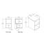 Petites tablettes de rangement murales de 12 pouces-122152694