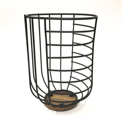 Iron Round Flatware Caddy