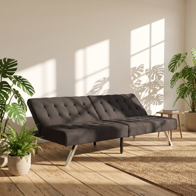 Canapé-lit futon inclinable 68,1 po x l 32,9 po x H 32,3 po