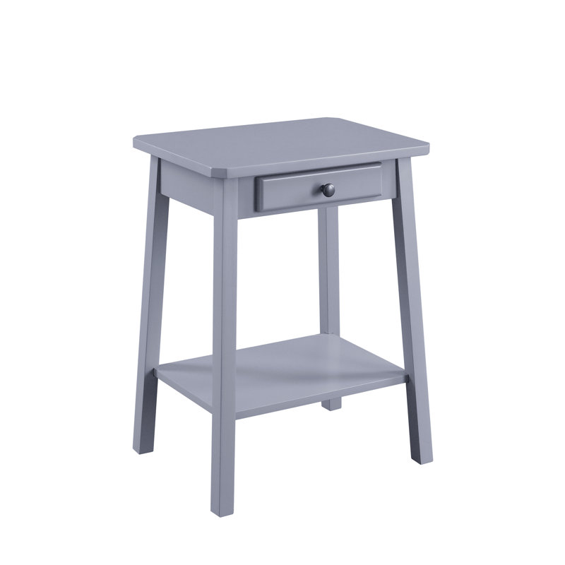 ACME Kaife Accent Table, Gray Finish, Gray