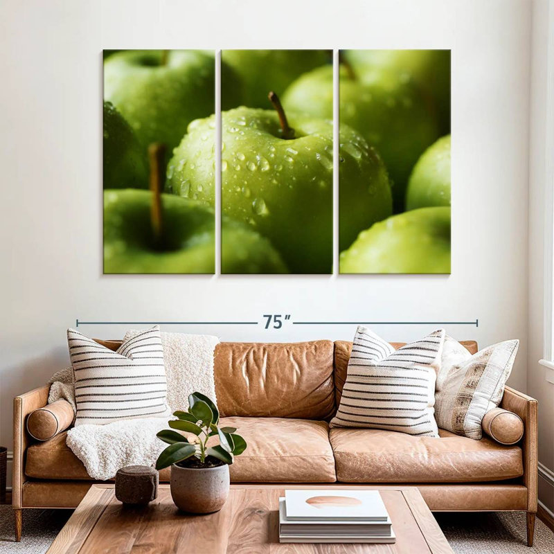 Yarlin Granny Smith Apples, 42" H x 65" W
