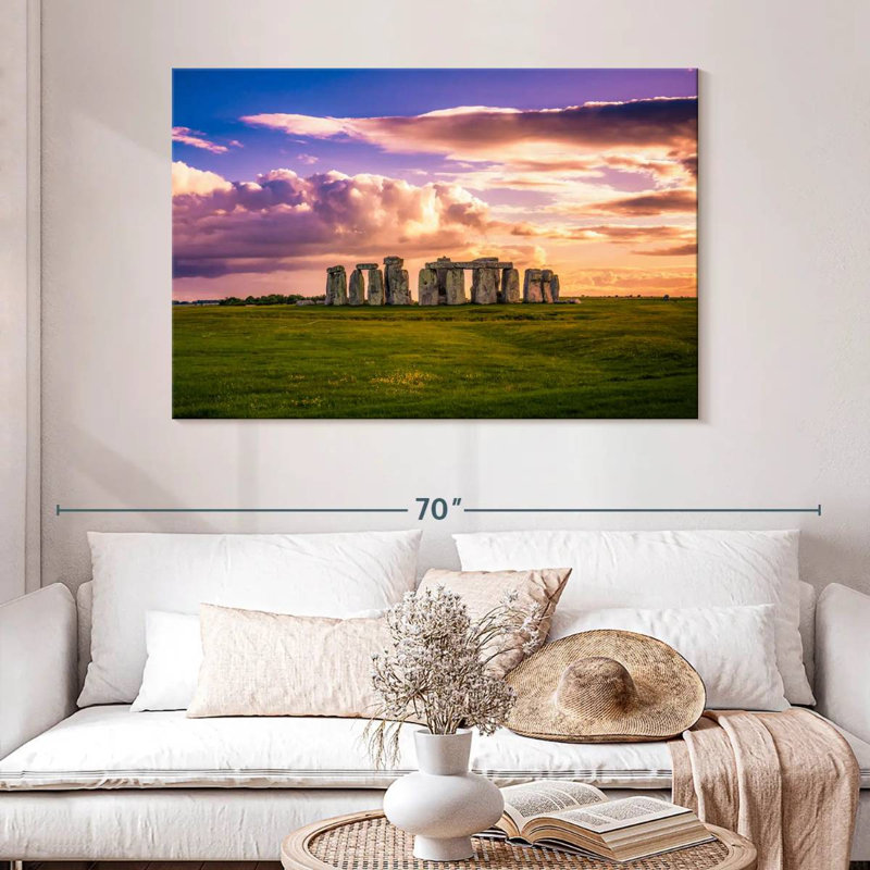 Lilie Stonehenge At Sunset
