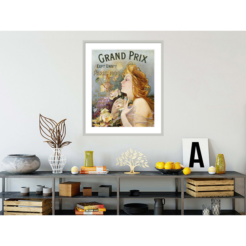 Grand Prix Poster by Unknown -Framed Giclee Print, 39.6" H x 33.5" W