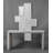 62'' Stone Top Console Table-91246222-91246223