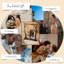 6e anniversaire, sculpture en fer - statue de couple romantique pour elle