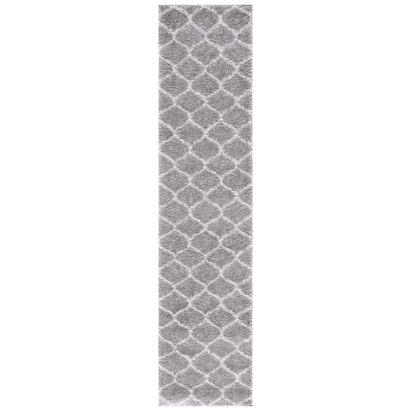 Fimmie Tahoe Shag Performance Geometric Rug, Square 6'7"