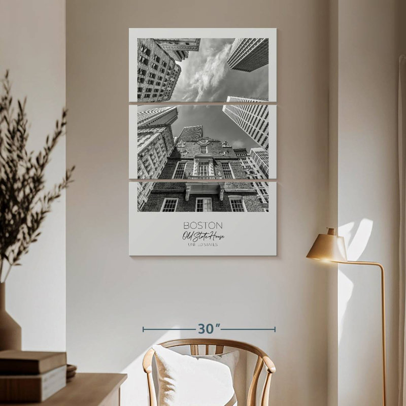 Masam Boston Old State House US, H 65 po x l 42 po