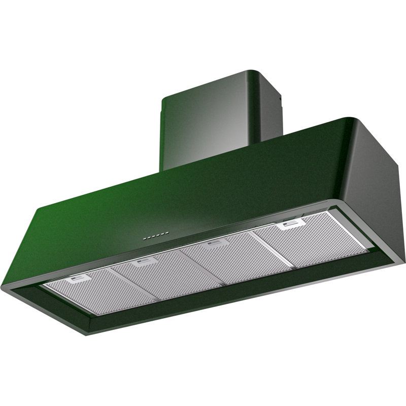 Hotte murale 48 pouces avec 600 PCM ILVE Nostalgie II Series, Vert émeraude