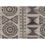 Flatweave Wool Area Rug in Natural And Brown