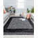Colletti Bennett Modern Ebony Twilight Area Rug
