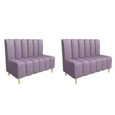 Banc rembourré en similicuir
