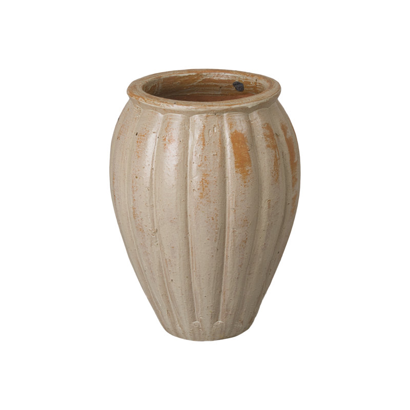 Pot à fleurs en céramique Efkea, H 19 po x l 14 po x P 22 po, 1