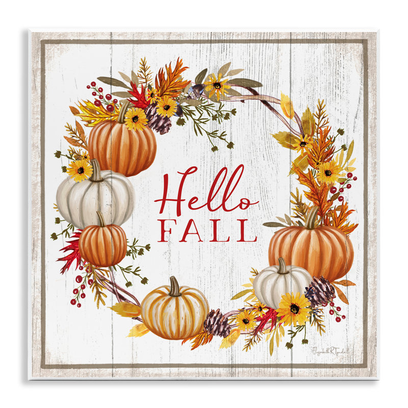 «Rustic Hello Fall» par Elizabeth Tyndal