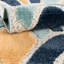 Tapis d'extérieur Hayworth Bleu-341436883