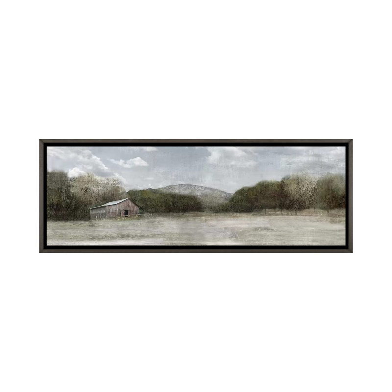 Reproduction d’art sur toile « Country satisfaction détail » par Nan-Panoramic, H 24 po x l 72 po x P 1,5 po