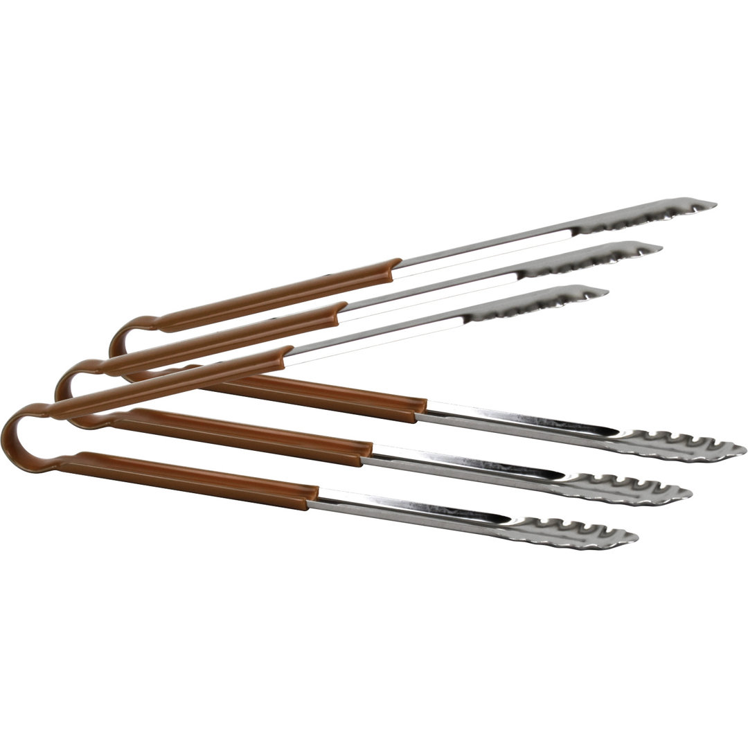 Stainless Steel Tongs 12"