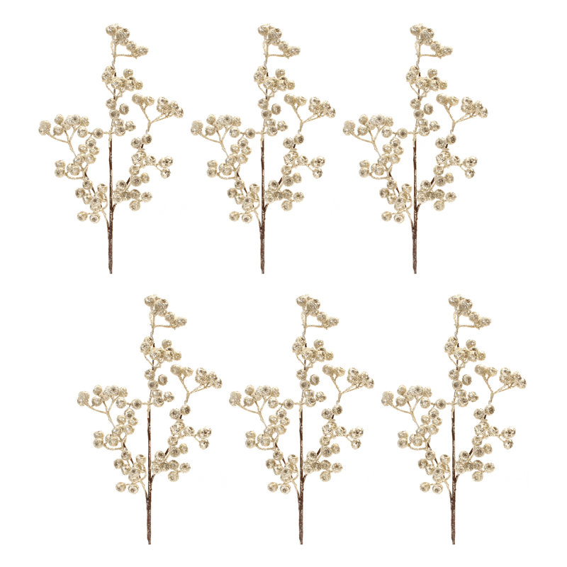 Vaporisateur de baies scintillantes (ensemble de 6), Or